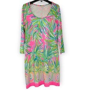 Lilly Pulitzer EUC!! Pima Dress 3/4 Sleeve Sz S